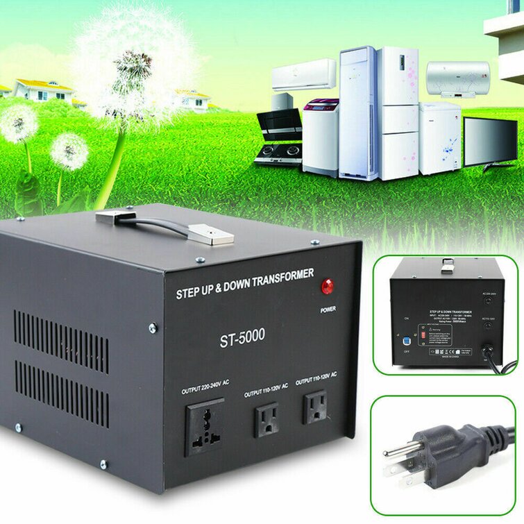 5000w Voltage Converter Transformer 110v-220v Step Up/down Voltage  Transformer